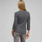 Top col V à manches 3/4, , small