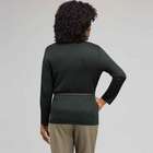 Cardigan borchiato con cintura, , small