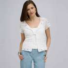 ラグラン袖前結びカーディガン, , small