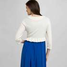 褶边开衫, , small