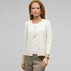 Cardigan a un bottone con manica 3/4, , small