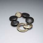 ウォーンゴールドストレッチブレスレット, , small