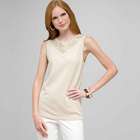 Canottiera con perline, , small