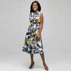 Robe-chemise fleurie, , small