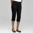 Classic Denim Straight Leg Capri, , small