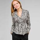 Camicia fantasia con fiocco sul davanti, , small