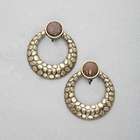 环形夹扣耳环, , small
