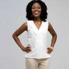 无袖褶襟衬衫, , small