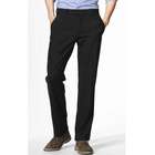 Basic Leg Trousers, Black, small