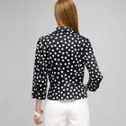 Camicia a pois con allacciatura frontale, , small