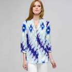 七分袖プリーツチュニック, , small