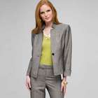 ウォッシャブルリネン 2 ポケットジャケット, , small